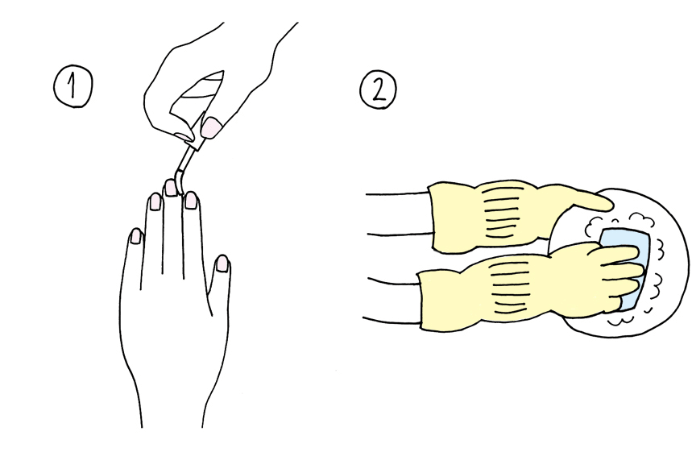 Q5 二枚爪や手荒れに悩んでいる場合、どのようなケアをしたら美しい手元になれますか？