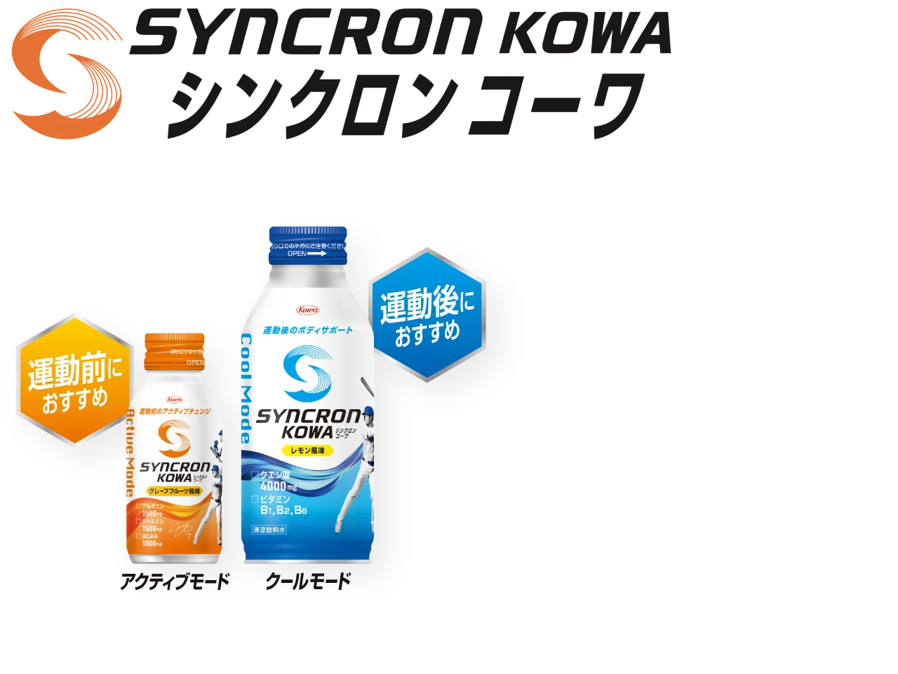 大谷翔平選手共同開発！スポーツのあらゆるシーンでパフォーマンスをサポート シンクロンコーワ