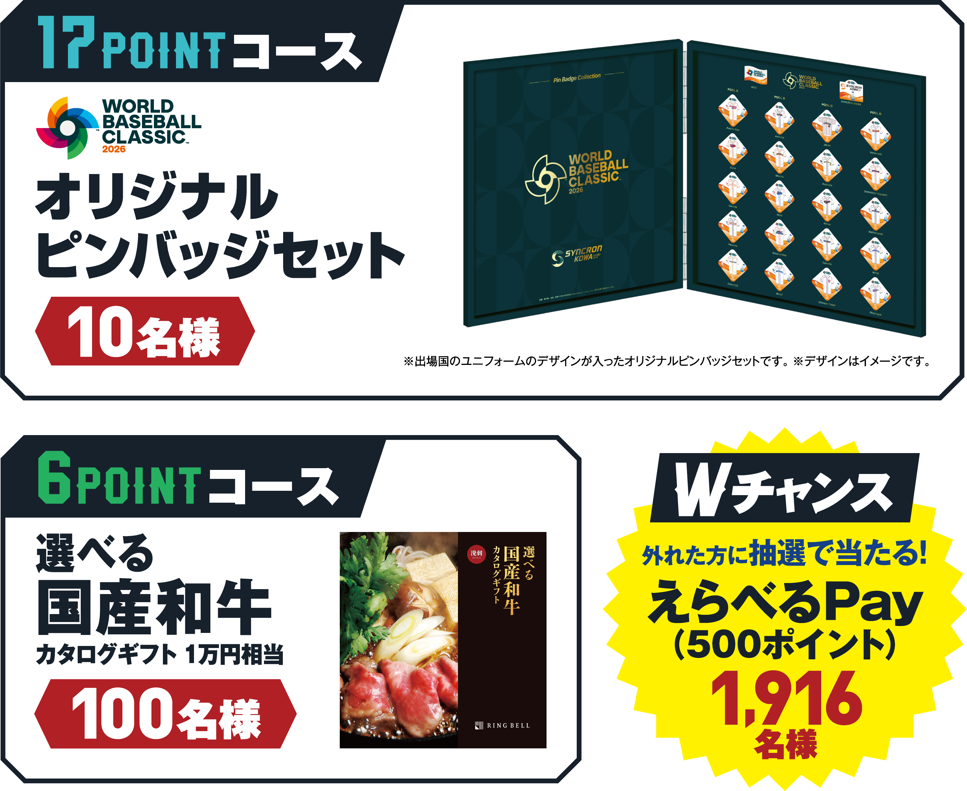 レシートで応募しよう