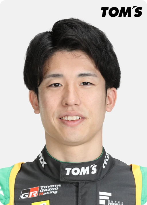 VANTELIN TEAM TOM’S #1 坪井 翔選手画像